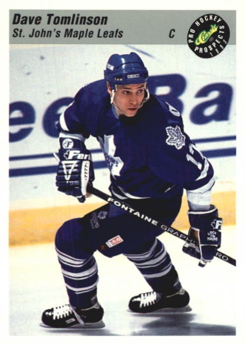 NHL 1993 Classic Hockey Prospects - No 12 - Dave Tomlinson