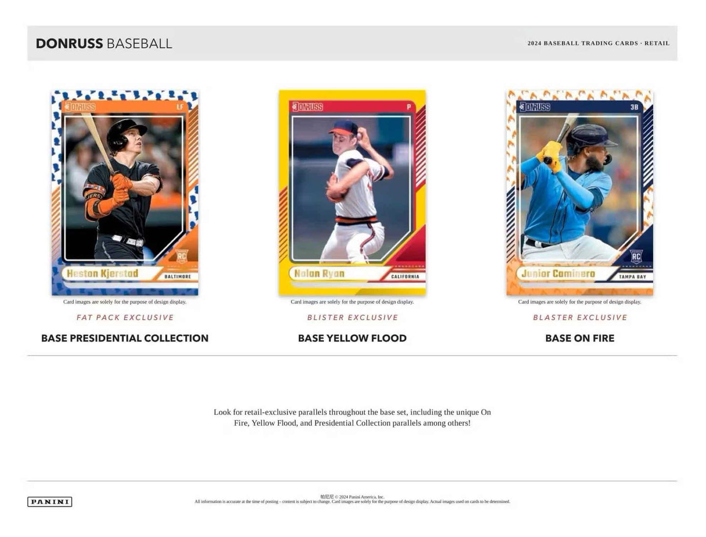 MLB 2024 Panini Donruss Mega Box