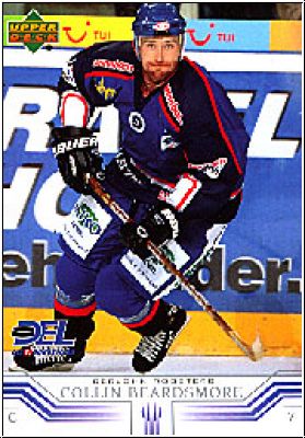 DEL 2001/02 Upper Deck - No 107 - Collin Beardsmore