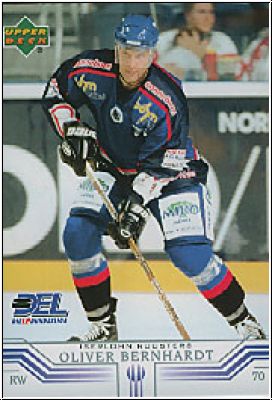 DEL 2001 / 02 Upper Deck - No 109 - Oliver Bernhardt