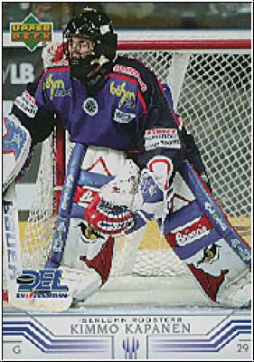 DEL 2001 / 02 Upper Deck - No 112 - Kimmo Kapanen