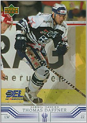 DEL 2001/02 Upper Deck - No 122 - Thomas Daffner