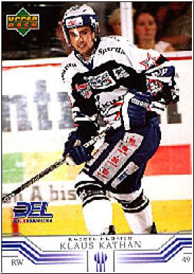 DEL 2001 / 02 Upper Deck - No 126 - Klaus Kathan