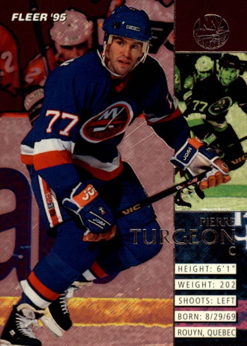 NHL 1994 / 95 Fleer - No 130 - Pierre Turgeon