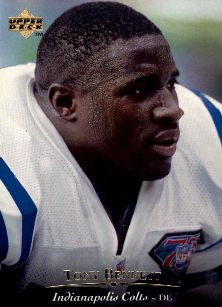 NFL 1995 Upper Deck - No 130 - Tony Bennett