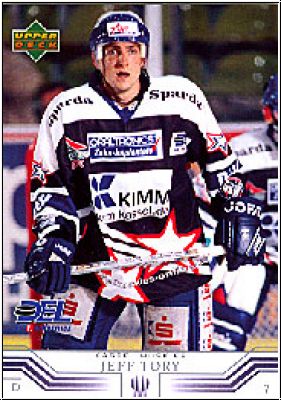 DEL 2001 / 02 Upper Deck - No 135 - Jeff Tory