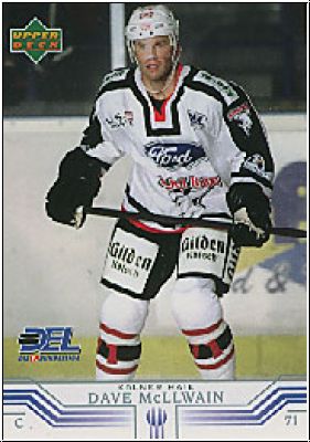 DEL 2001/02 Upper Deck - No 142 - Dave McLlwain