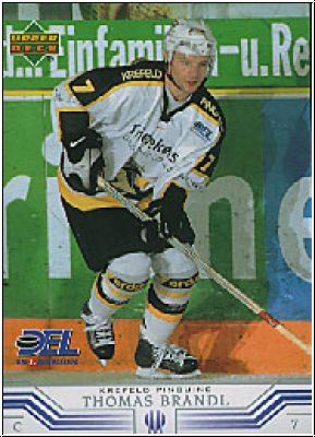 DEL 2001 / 02 Upper Deck - No 153 - Thomas Brandl