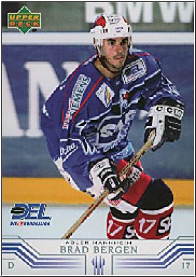 DEL 2001/02 Upper Deck - No 166 - Brad Bergen