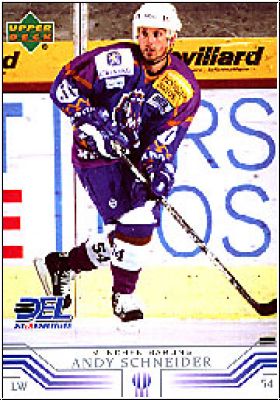 DEL 2001 / 02 Upper Deck - No 192 - Andy Schneider