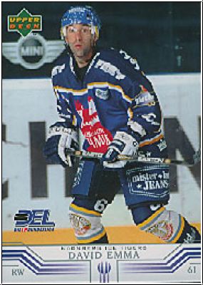 DEL 2001 / 02 Upper Deck - No 201 - David Emma