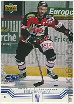 DEL 2001 / 02 Upper Deck - No 212 - Jergus Baca