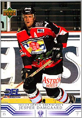 DEL 2001 / 02 Upper Deck - No 215 - Jesper Damgaard