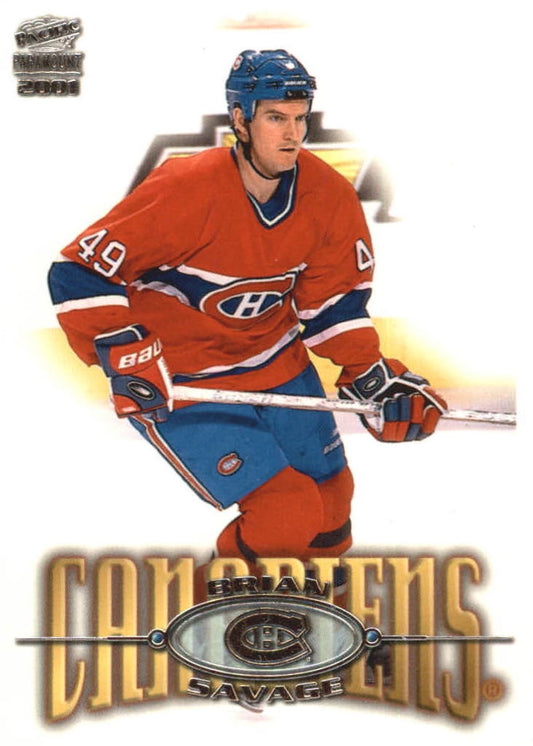 NHL 2000-01 Paramount - No 131 - Brian Savage