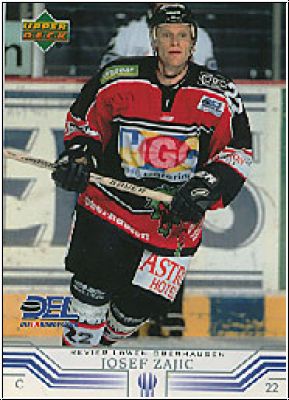 DEL 2001 / 02 Upper Deck - No 225 - Josef Zajic