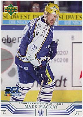 DEL 2001 / 02 Upper Deck - No 233 - Mark MacKay