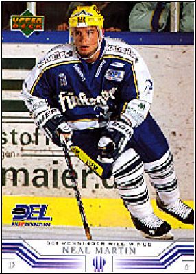 DEL 2001 / 02 Upper Deck - No 234 - Neal Martin