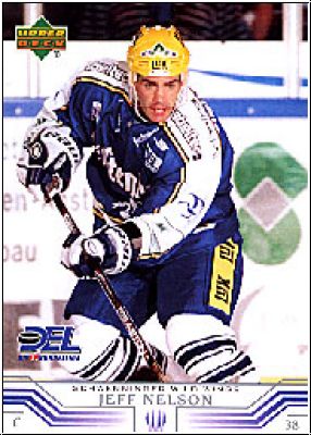 DEL 2001 / 02 Upper Deck - No 235 - Jeff Nelson