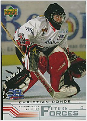 DEL 2001/02 Upper Deck - No 242 - Christian Rohde