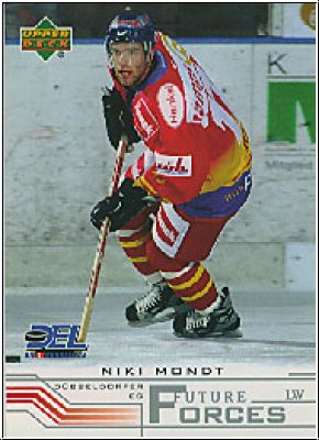 DEL 2001 / 02 Upper Deck - No 246 - Niki Mondt