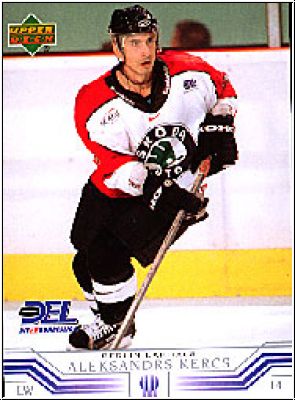 DEL 2001/02 Upper Deck - No 25 - Alexandrs Kercs