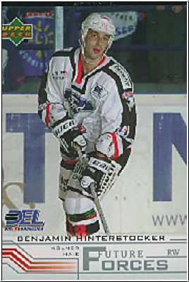 DEL 2001/02 Upper Deck - No 256 - Benjamin Hinterstocker