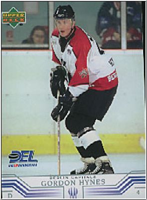 DEL 2001/02 Upper Deck - No 26 - Gordon Hynes