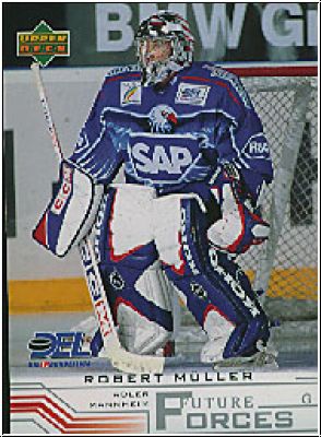 DEL 2001 / 02 Upper Deck - No 260 - Robert Müller