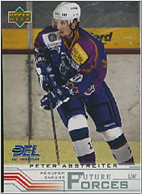 DEL 2001/02 Upper Deck - No 262 - Peter Abstreiter