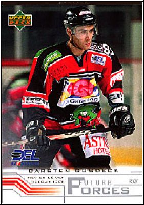 DEL 2001/02 Upper Deck - No 267 - Carsten Gosdeck