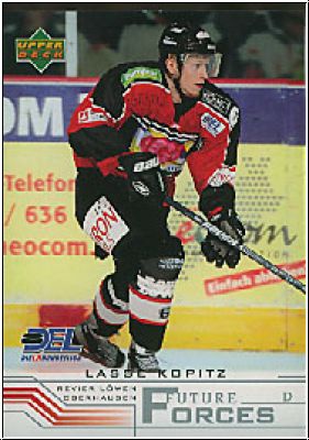 DEL 2001/02 Upper Deck - No 268 - Lasse Kopitz