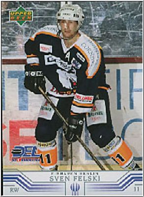 DEL 2001 / 02 Upper Deck - No 33 - Sven Felski