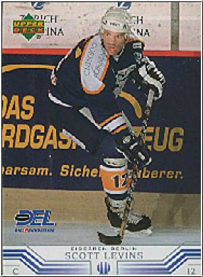 DEL 2001/02 Upper Deck - No 37 - Scott Levins