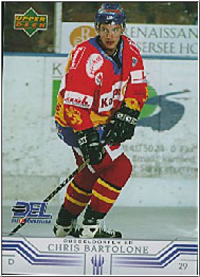 DEL 2001 / 02 Upper Deck - No 46 - Chris Bartolone