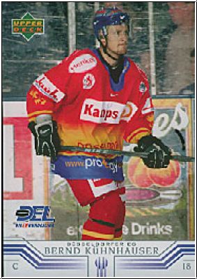 DEL 2001 / 02 Upper Deck - No 52 - Bernd Kühnhauser