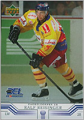 DEL 2001/02 Upper Deck - No 56 - Ralf Reisinger