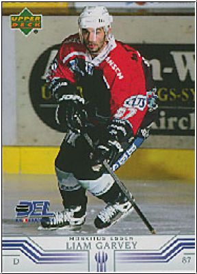 DEL 2001/02 Upper Deck - No 65 - Liam Garvey