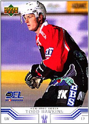 DEL 2001 / 02 Upper Deck - No 67 - Todd Hawkins