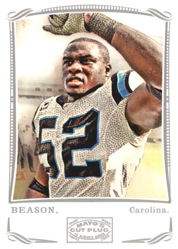 NFL 2009 Topps Mayo Silver - No 132 - Jon Beason