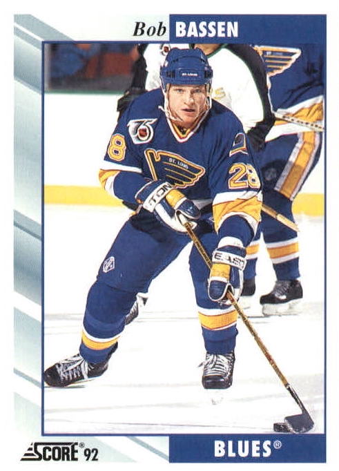 NHL 1992 / 93 Score - No 132 - Bob Bassen