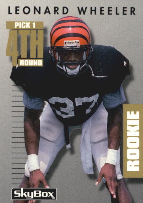 NFL 1992 SkyBox Prime Time - No 132 - Leonard Wheeler