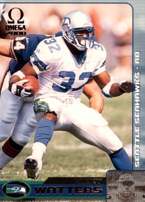 NFL 2000 Pacific Omega - No 132 - Ricky Watters