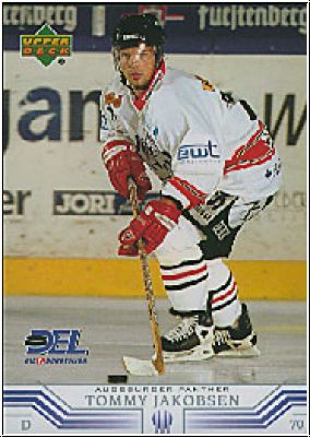 DEL 2001/02 Upper Deck - No 8 - Tommy Jakobsen