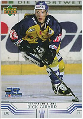 DEL 2001 / 02 Upper Deck - No 81 - Rick Girard