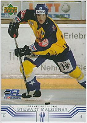 DEL 2001 / 02 Upper Deck - No 82 - Stewart Malgunas