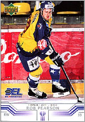 DEL 2001 / 02 Upper Deck - No 83 - Rob Pearson