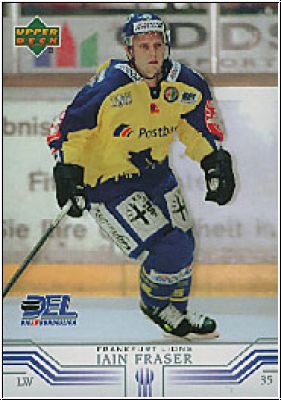 DEL 2001 / 02 Upper Deck - No 85 - Iain Fraser