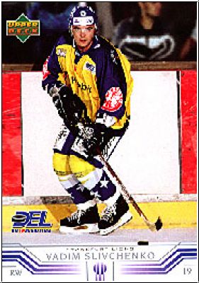 DEL 2001/02 Upper Deck - No 87 - Vadim Slivchenko