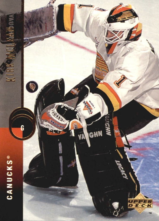 NHL 1994 / 95 Upper Deck - No 133 - Kirk McLean