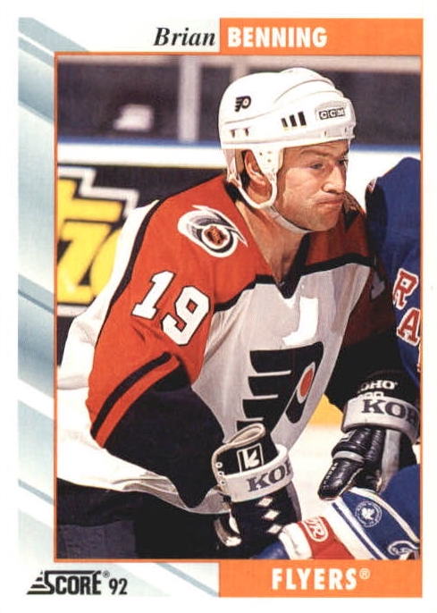 NHL 1992 / 93 Score - No 133 - Brian Benning